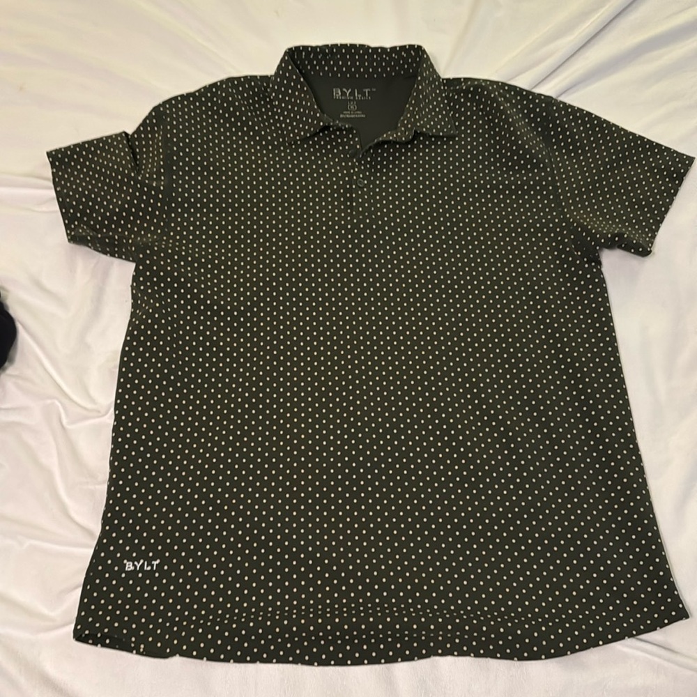 BYLT Drop-Cut: LUX Dotted Polo - Custom 3 Pack - Size XL